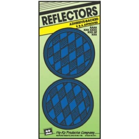 HY-KO PROD CO Reflectors Cdrf-3 Blue Nail-On CDRF-3  BLUE